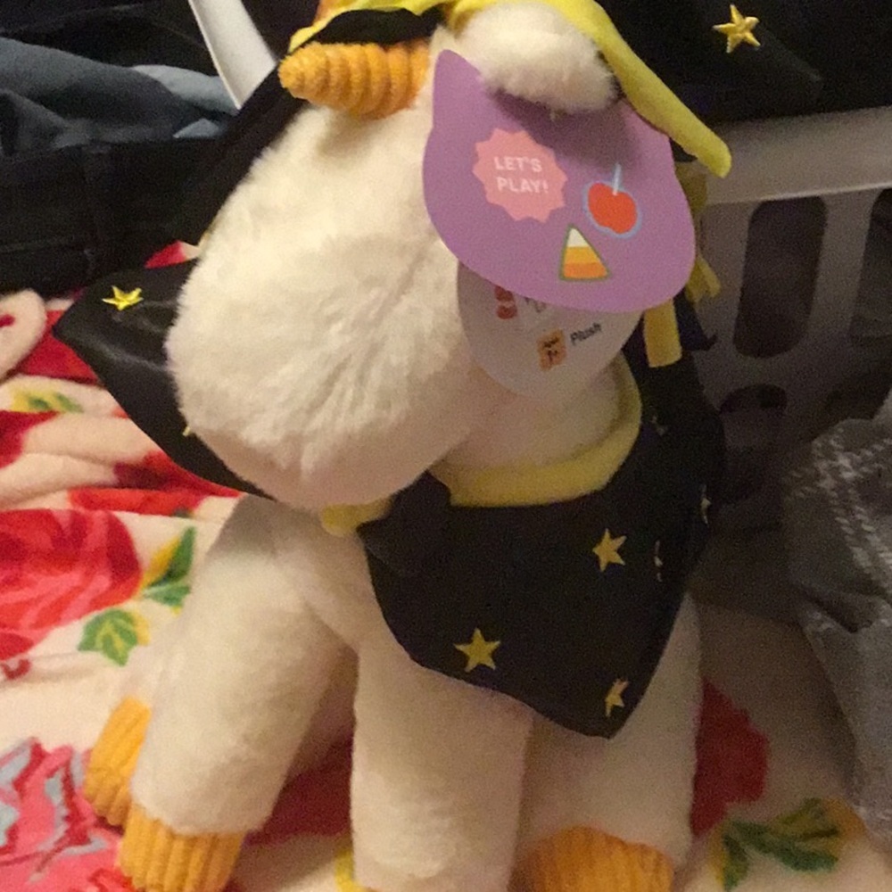 13" Unicorn Witch Stuffed Animal - Gigglescape new